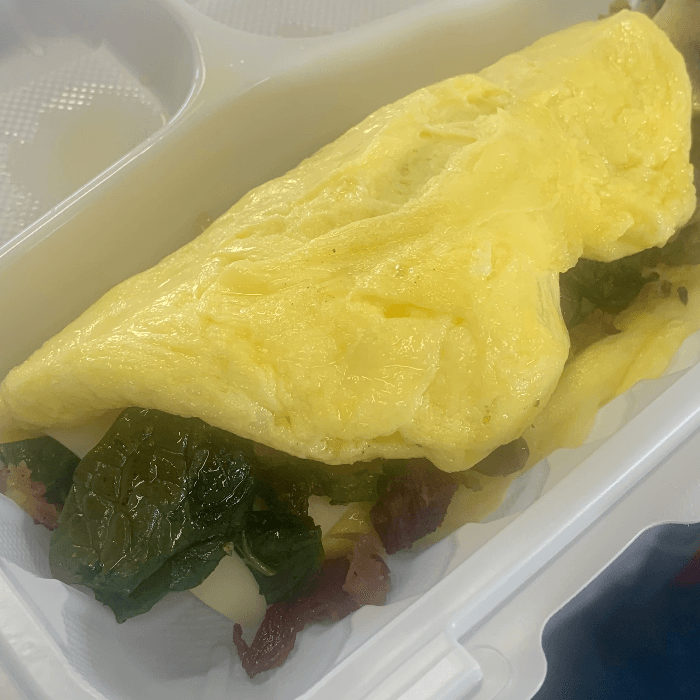 Spinach Omelet 