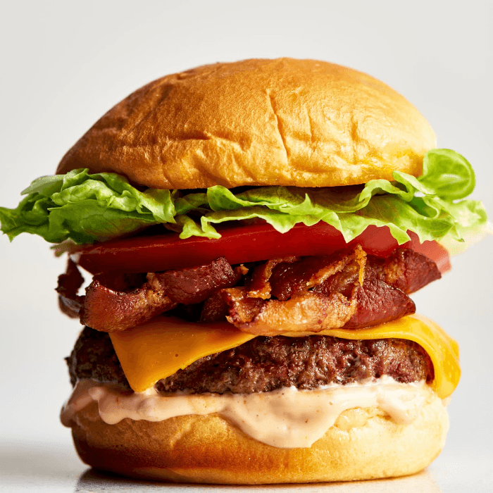 Big Rick’s Bacon Cheese Burger