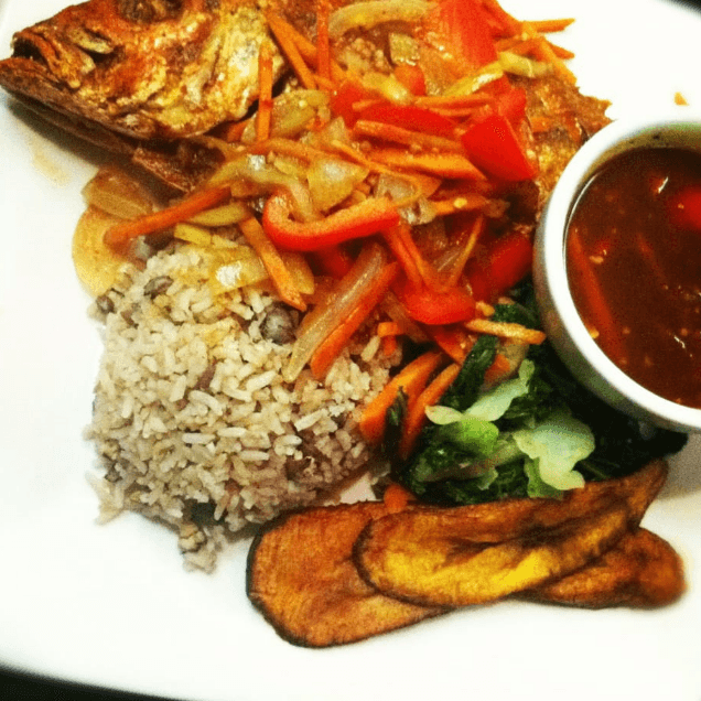 Brown Stew Whole Snapper