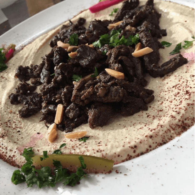 Hummus Shawarma Plate