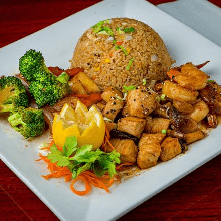 Sesame Chicken Teppanyaki