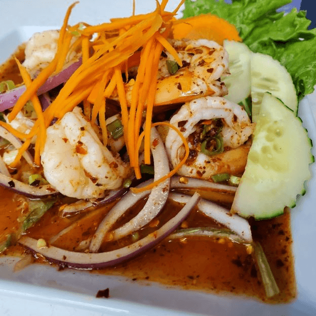 A10 Yum Goong (Spicy Shrimp Salad)