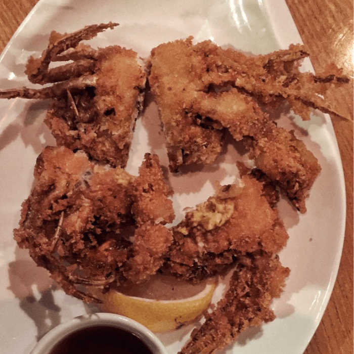 Soft Shell Crab Tempura.