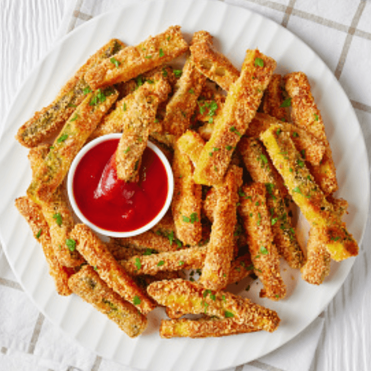 Fried Zucchini Appetizer - Catering