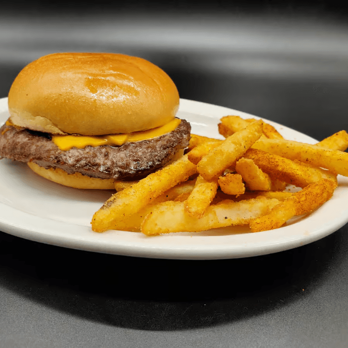 Kid's Cheeseburger with French Fries