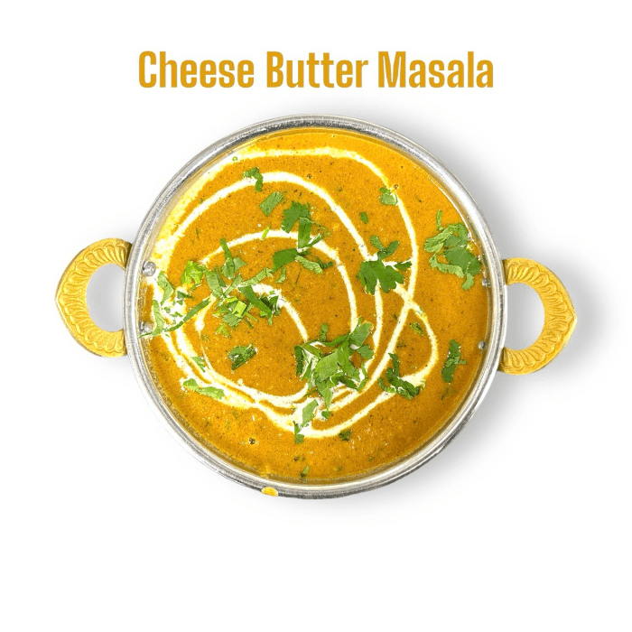 Cheese Butter Masala.