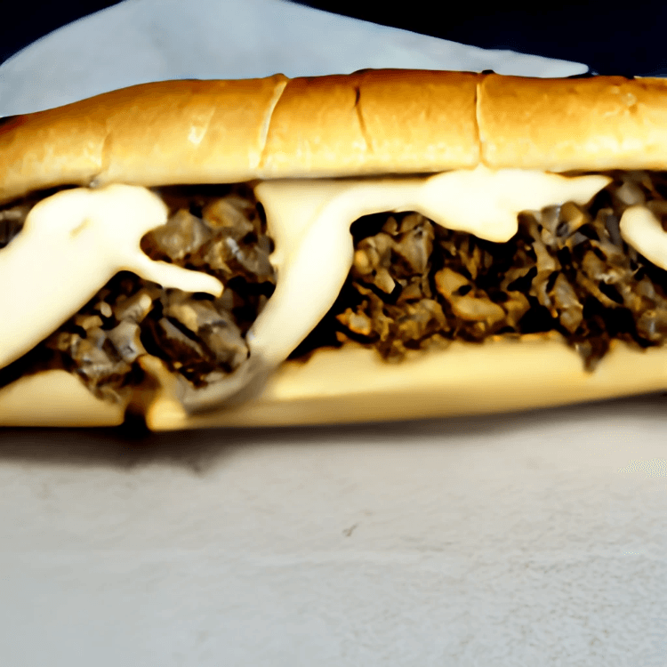 Steak & cheese sub.