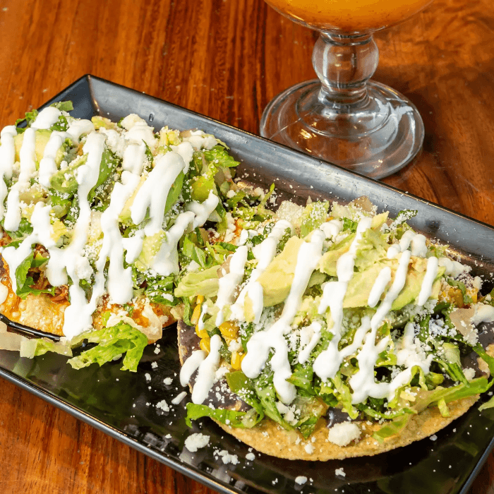 Tostadas Vegetarian