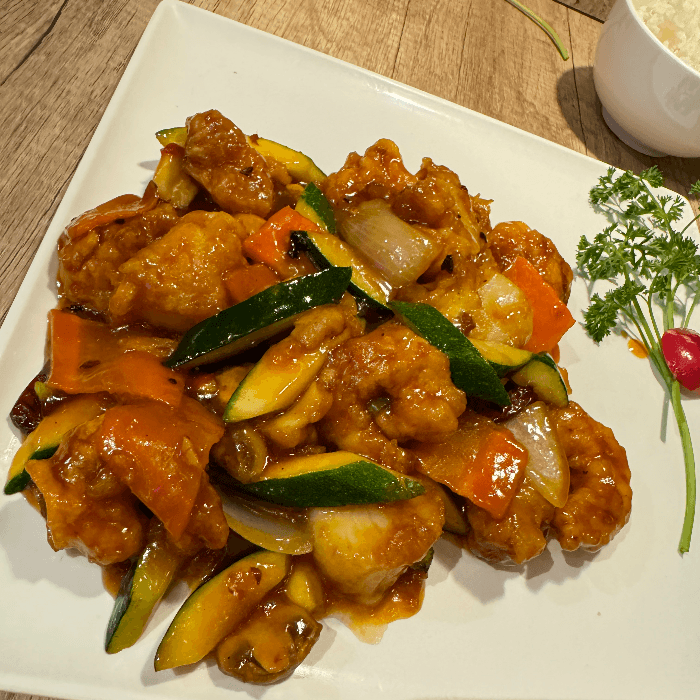 Crispy Shrimp & Scallop.