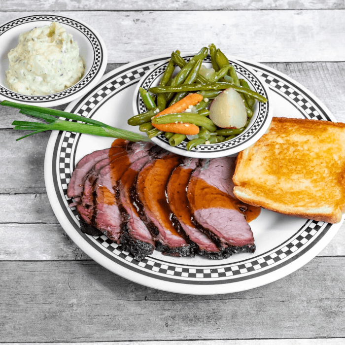 Texas Sliced Brisket Plate