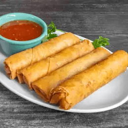 (VB) Vietnamese Vegetable Eggrolls (4 Pieces).