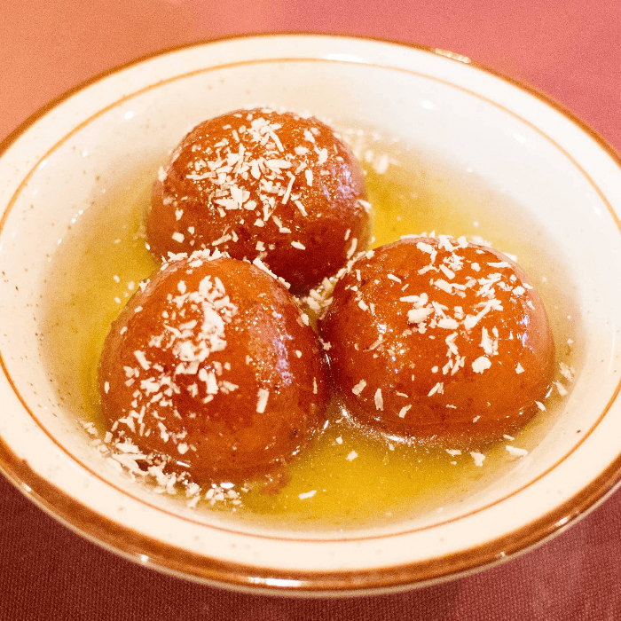 Gulab Jamun.