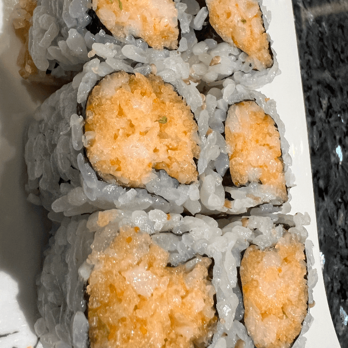 Spicy Shrimp Roll.