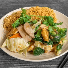 (V9) Vegetable Rice Combination - Co'm Do Xao.