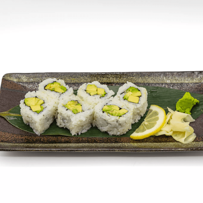 Avocado Maki with Rice Outside