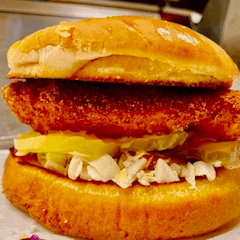 Fried Chicken Sandwich.