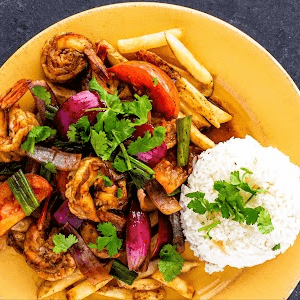 Camaron (Shrimp) Saltado