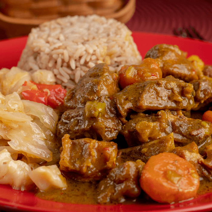 Curry Goat Platter
