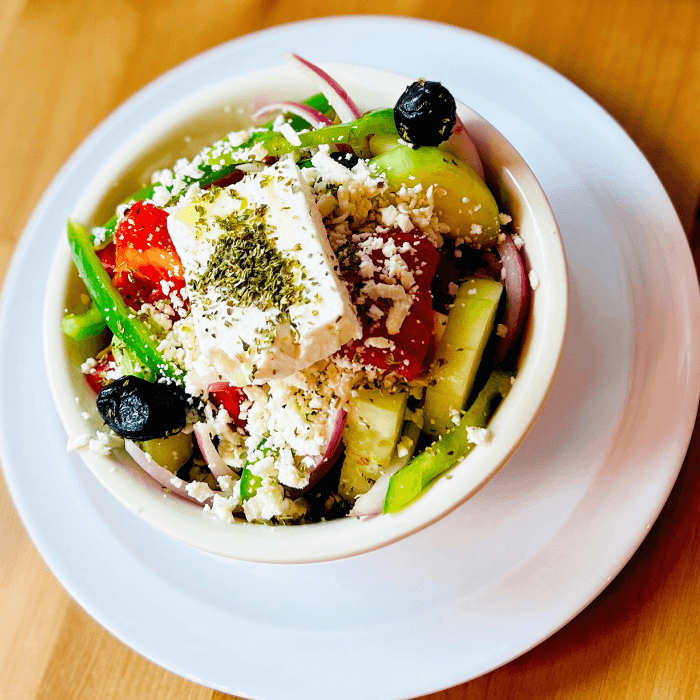 Side Greek Horiatiki Salad