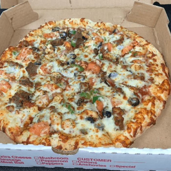 Aladdin's Specialty Pizza (Large 14").