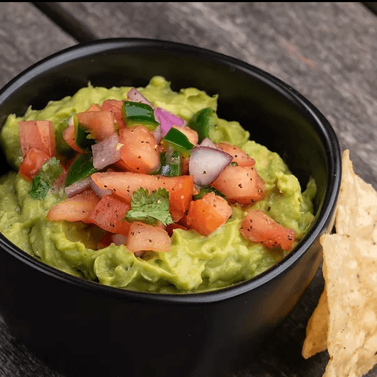 Loaded Guacamole & Chips.