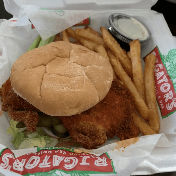 Outrageous Buffalo Chicken Sandwich