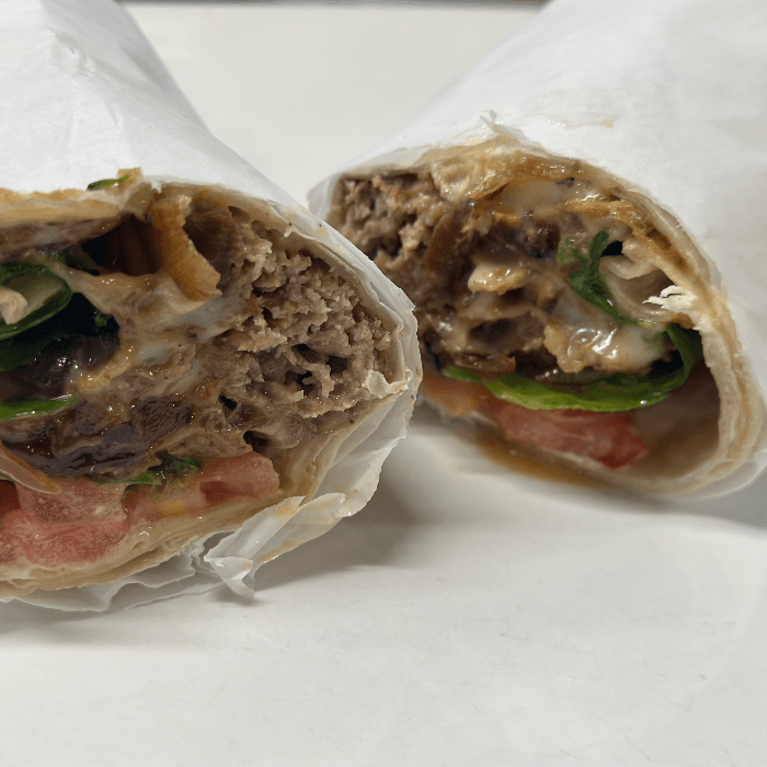 Philly Cheese Steak Wrap.