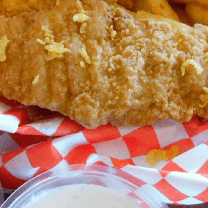 British Seafood: Crispy Chicken Strips and More