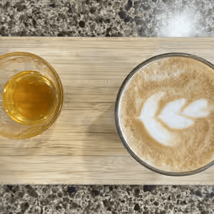 Honey Lavender Latte.