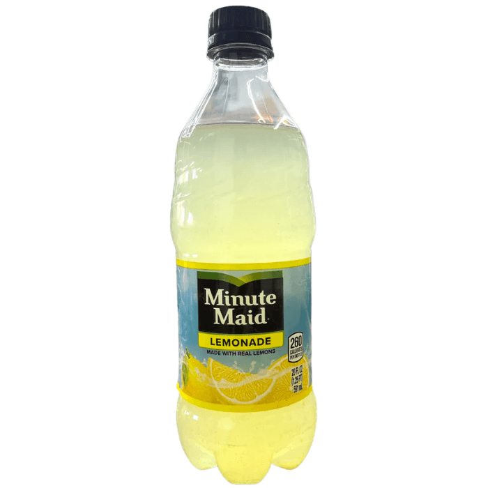 Minute Maid Lemonade.