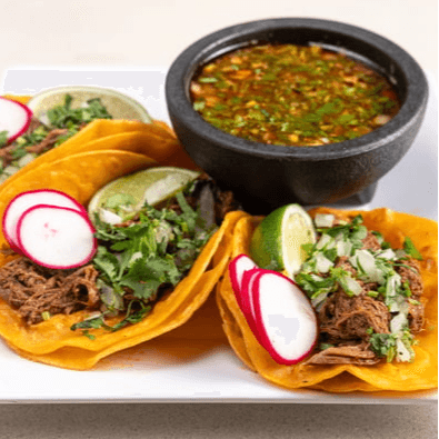 Combo 3 Birria Tacos with Consommé