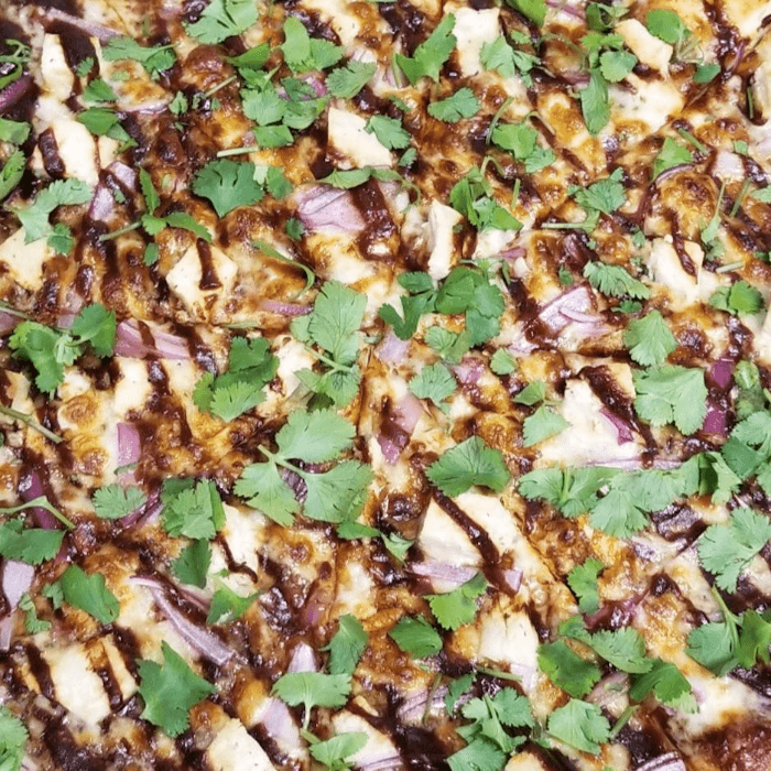 BBQ Chicken Pizza 12" (Medium).