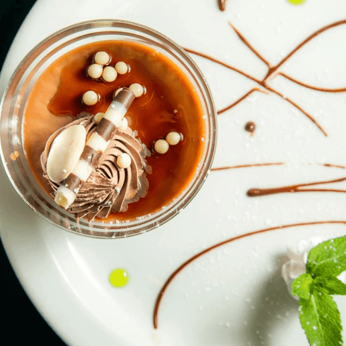 Dulce De Leche Panna Cotta.