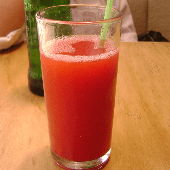 Strawberry Juice.