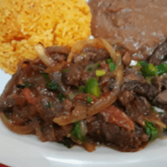 Bistec a La Mexicana