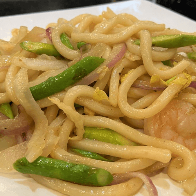 Shrimp Yaki Udon