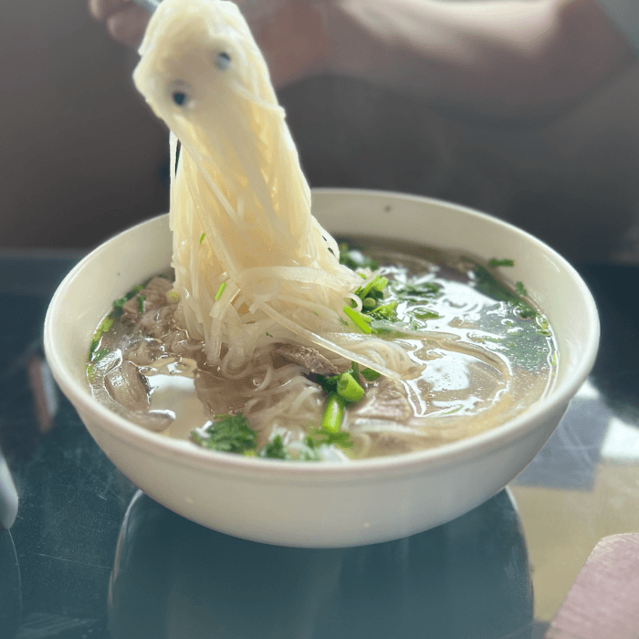 8 Sp. Wagyu Beef and Rice Noodle Soup