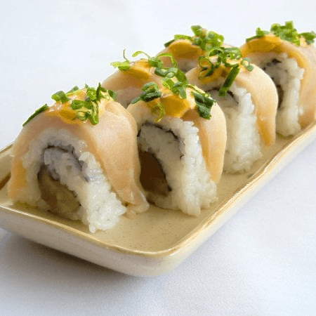 Hamachi Popper Roll.