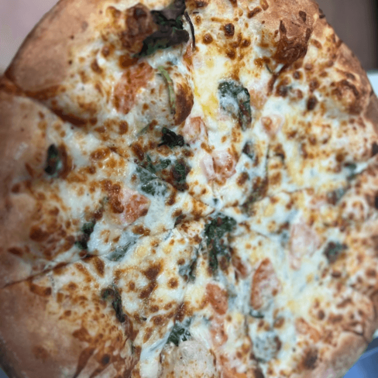 Mediterranean (White) Pizza (Extra Large 18")