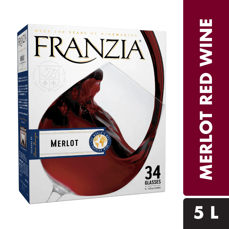 Franzia Merlot Red Wine (5 L)