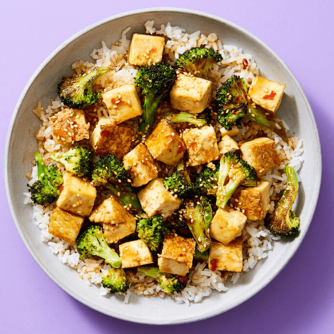 Tofu Steamed Rice