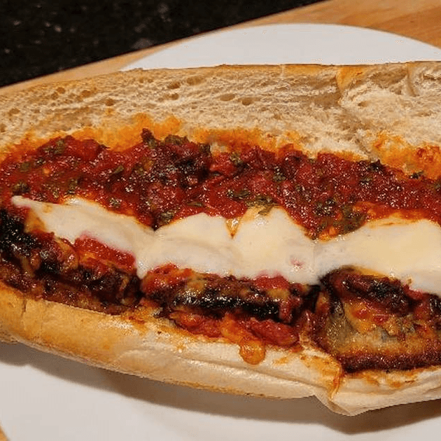 Eggplant Parmigiana Sub