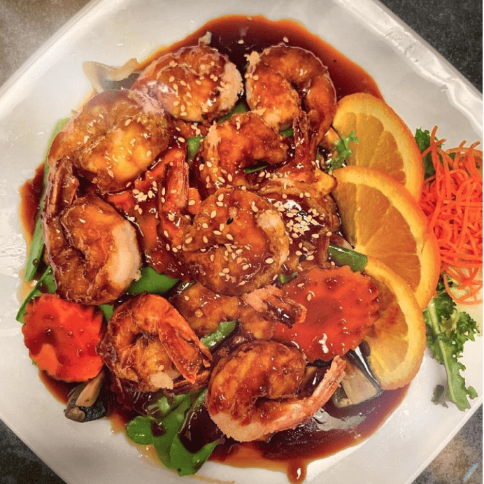 Shrimp Teriyaki.