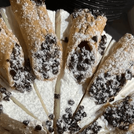 Cannoli Cake.