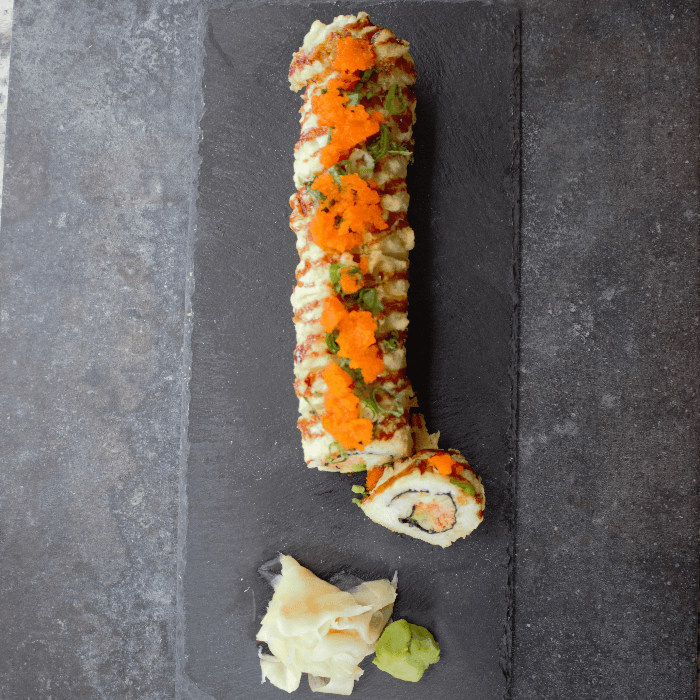 Spicy Crunchy Tempura Roll.