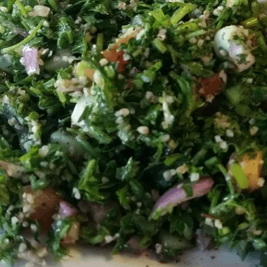 Tabouli Salad.
