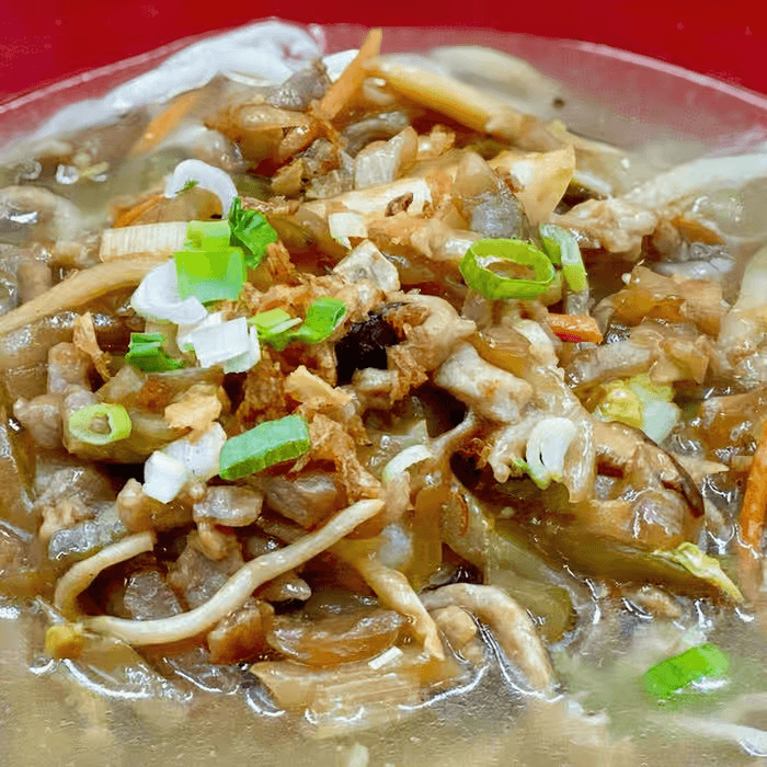 N14. Za Chai Shredded Port Noodle 榨菜肉絲麵