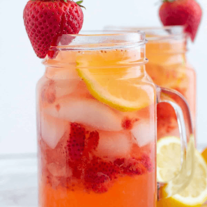 Strawberry Passion Fruit Lemonade