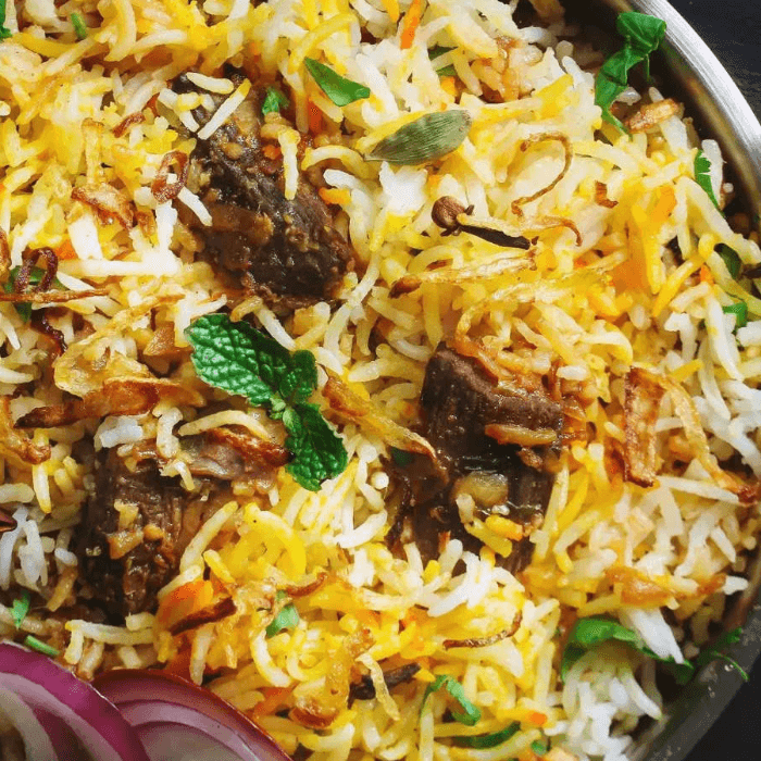 Delicious Indian Biryani and More