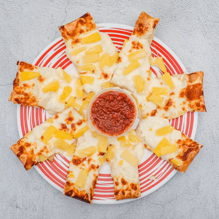 Pineapple Pizza Bites.